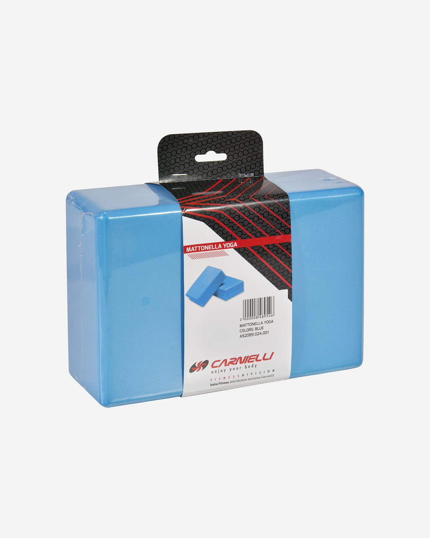 ACCESSORIO PALESTRA CARNIELLI BLOCCO YOGA MATTONELLA