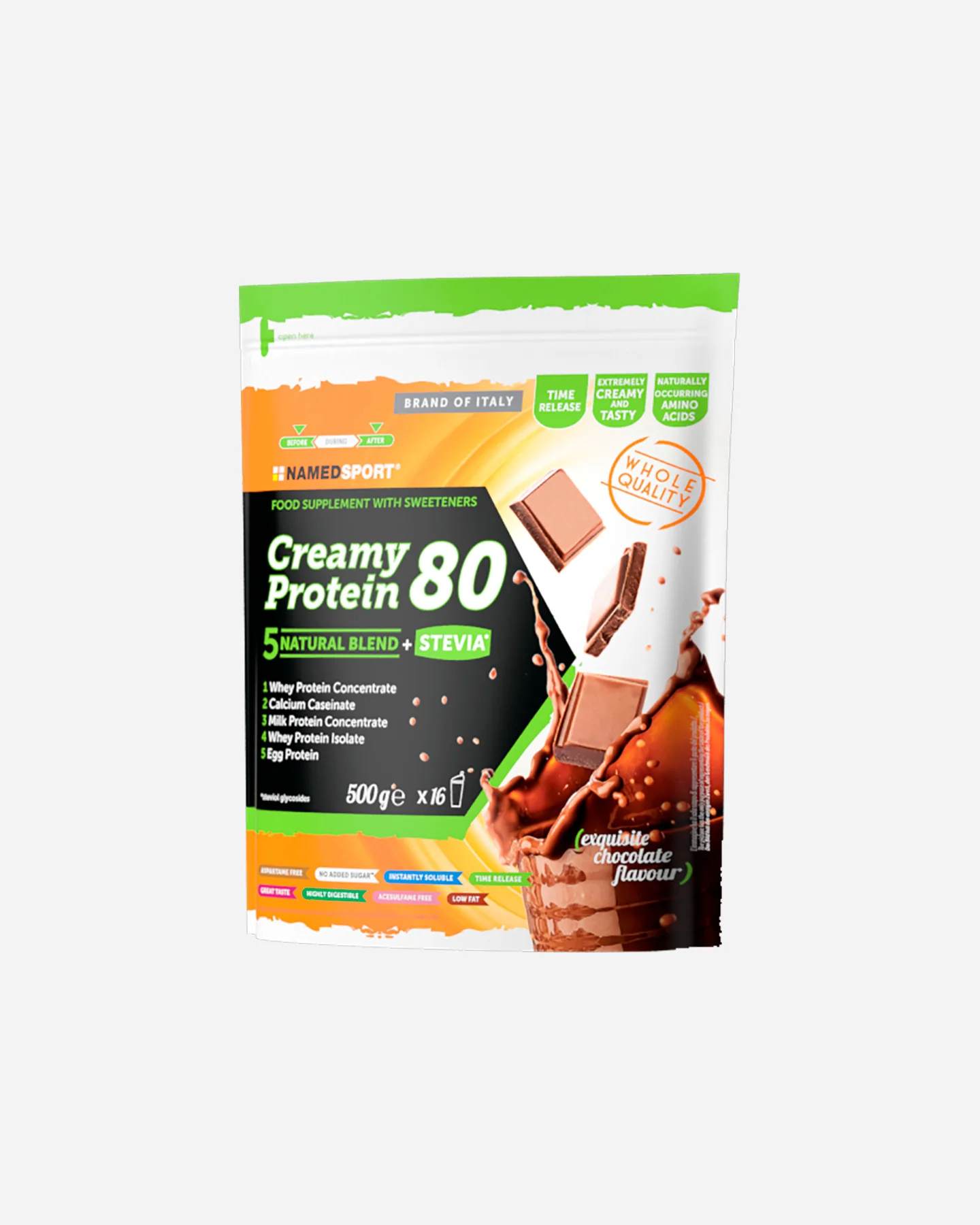 CREAMY PROTEIN NAMED MANGO-PEACH 500GR SP915