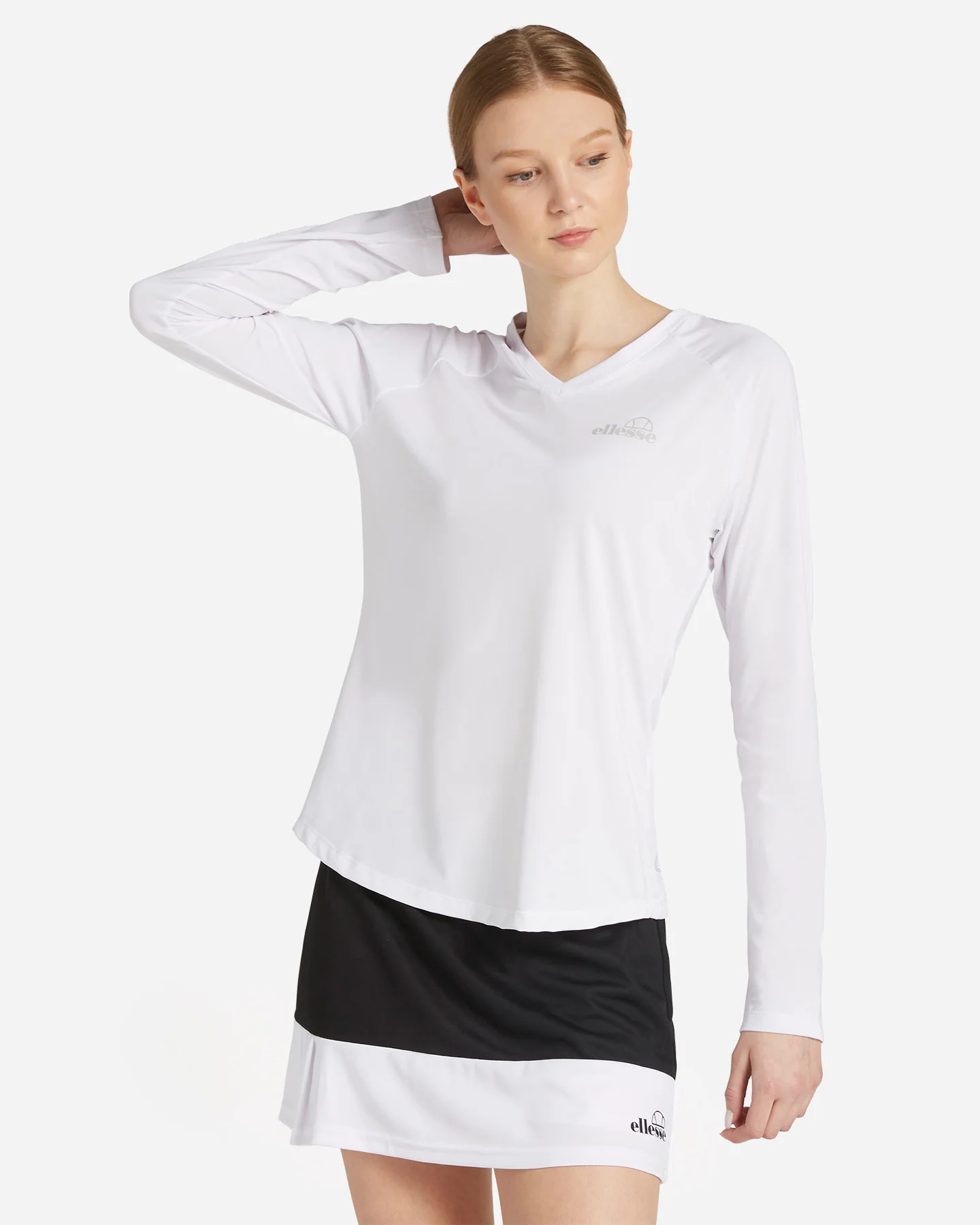 MAGLIA ELLESSE W 3/4 TENNIS 23 WHT DONNA