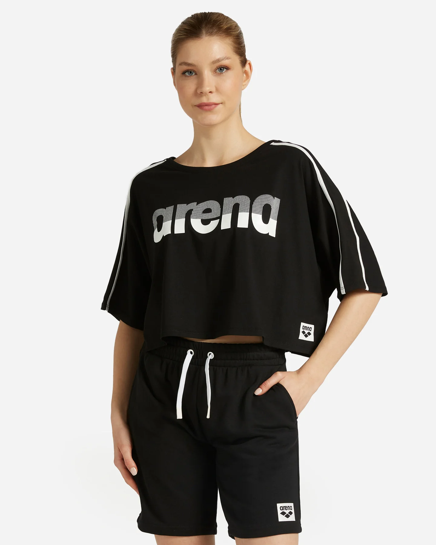 T SHIRT ARENA BASIC ATHLETICS W DONNA