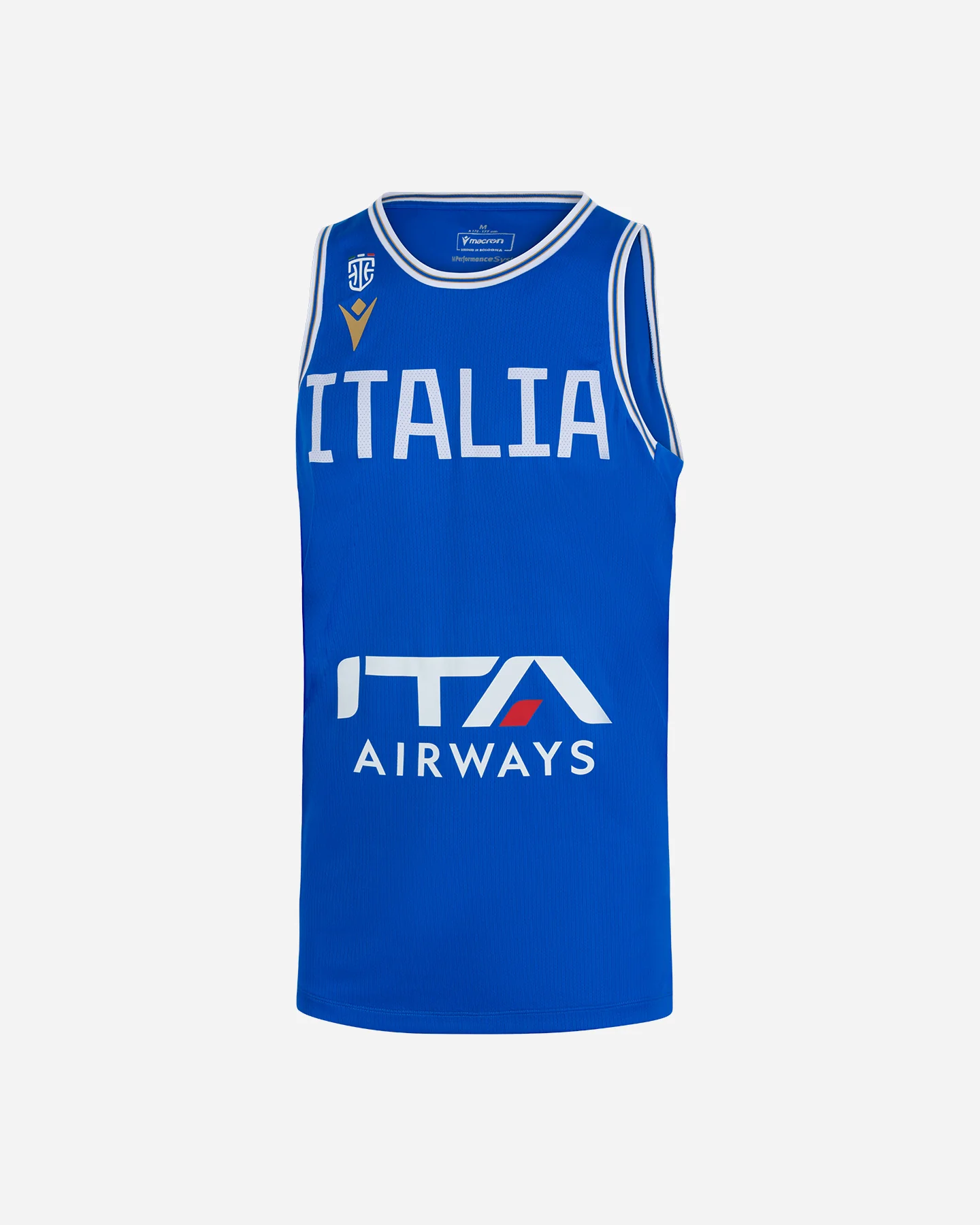 CANOTTA BASKET MACRON FIP M 23 GARA HOME UFFICIALE M UOMO