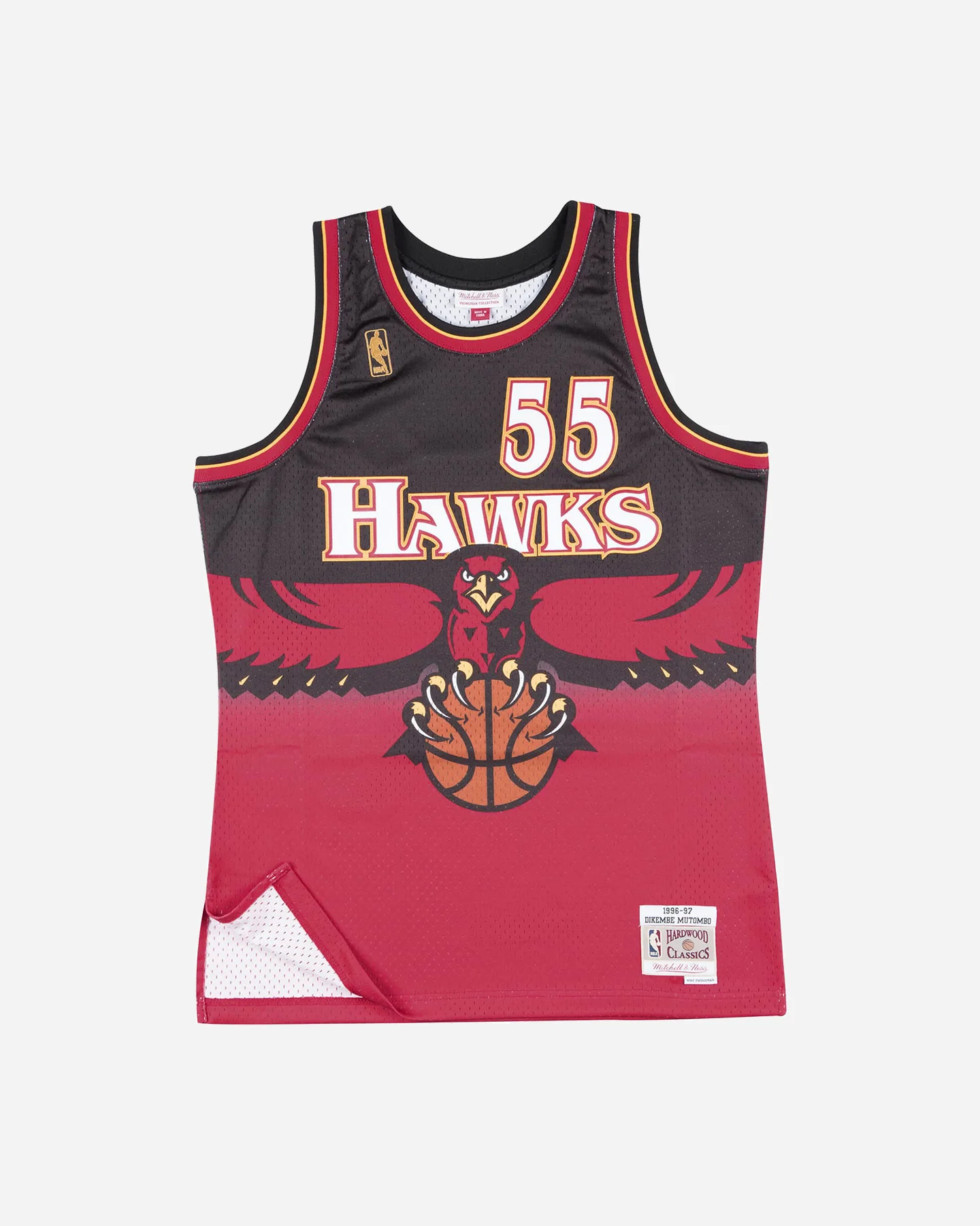 CANOTTA BASKET MITCHELL&NESS ATLANTA HAWKS MUTOMBO 96 M UOMO