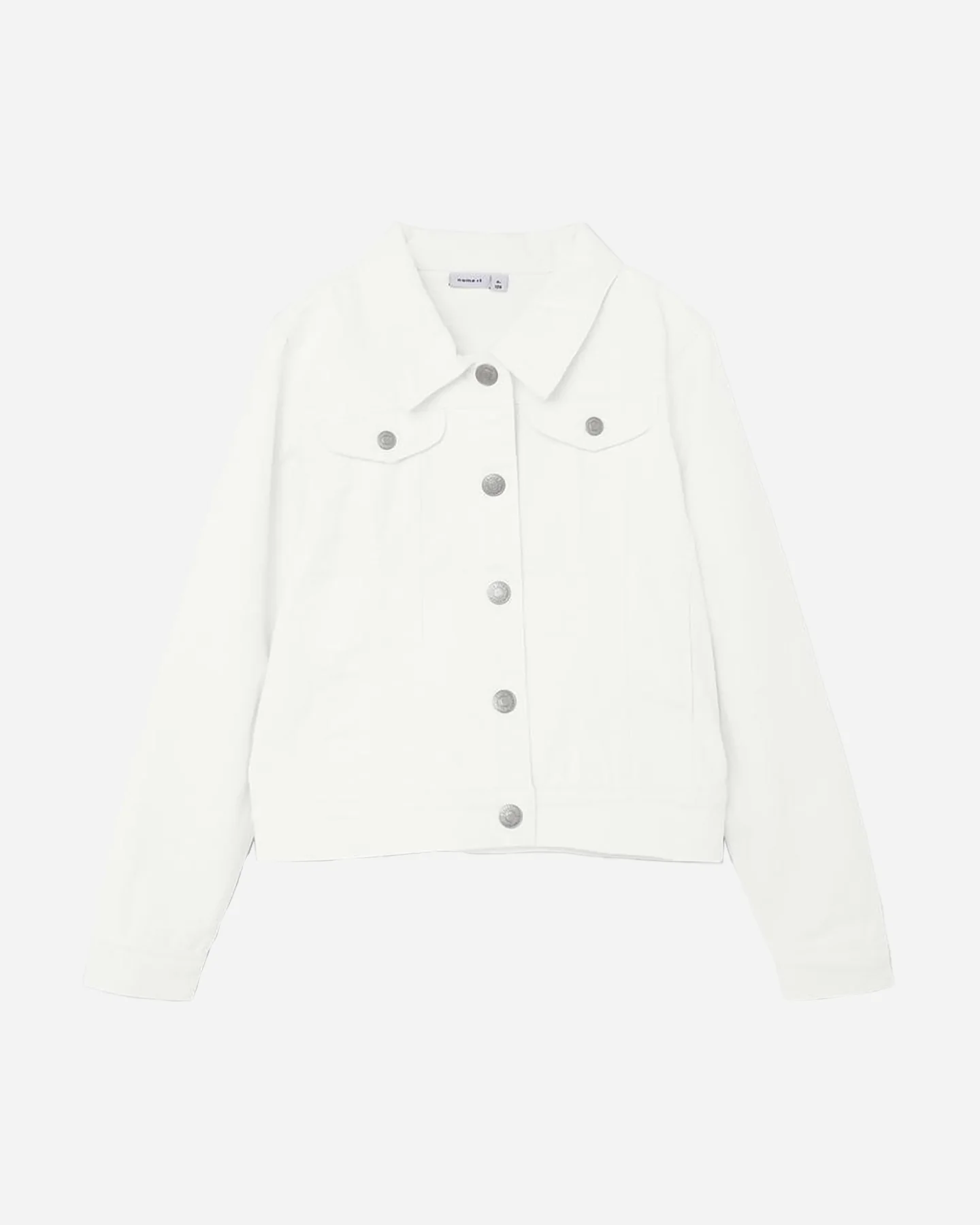 GIUBBINO NAME.IT GIRL JEANSBRIGHT WHITE BAMBINA