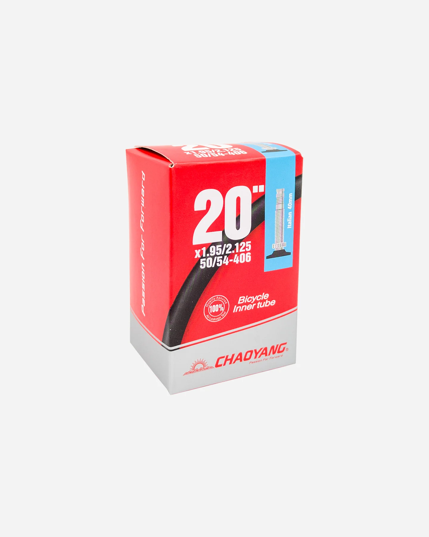 INNER TUBE CHAOYANG 20X1.95-2.125 V-IT 40MM
