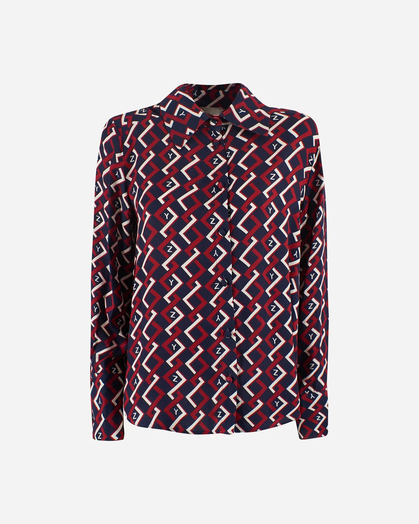 CAMICIA YES ZEE GEOMETRICA W DONNA
