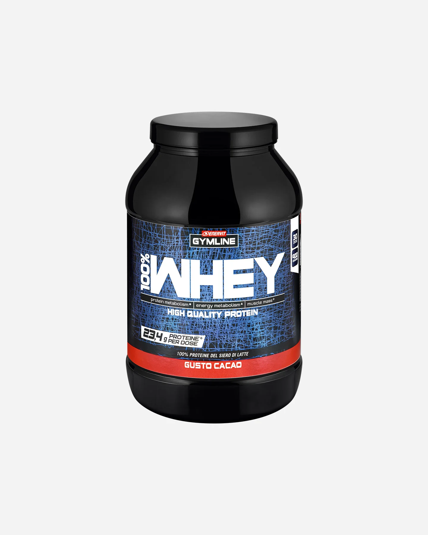 ENERGETICO ENERVIT 100% WHEY 900 G CACAO