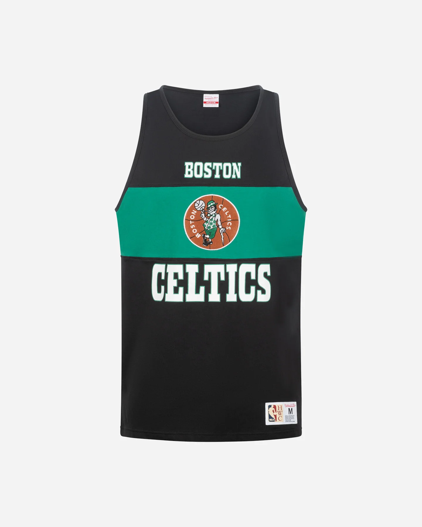 CANOTTA BASKET MITCHELL&NESS NBA RETRO VINTAGE LOGO CELTICS M UOMO