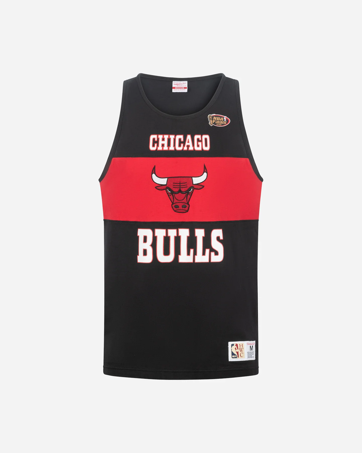 CANOTTA BASKET MITCHELL&NESS NBA RETRO VINTAGE LOGO BULLS M UOMO