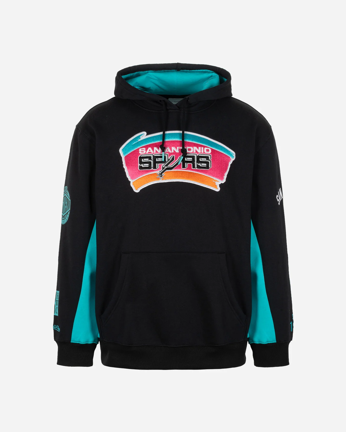 ABBIGLIAMENTO BASKET MITCHELL&NESS NBA TEAM ORIGINS VINTAGE LOGO SPURS M UOMO