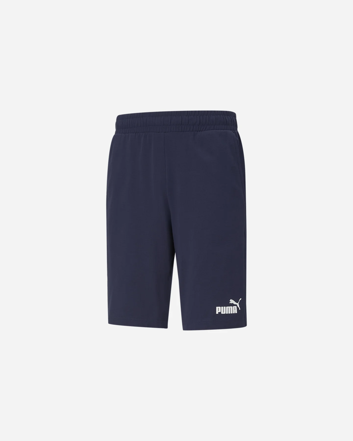 SHORT PUMA ESSENTIAL JERSEY BLU UOMO