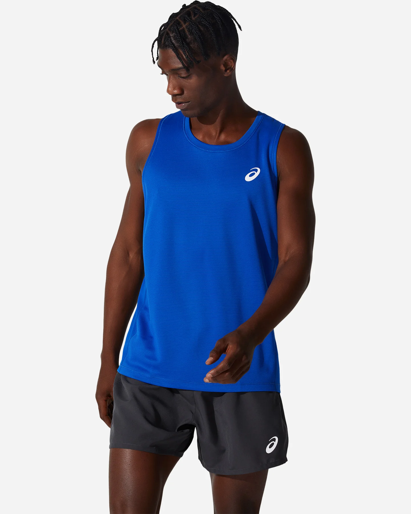 CANOTTA ASICS M CORE BLU UOMO