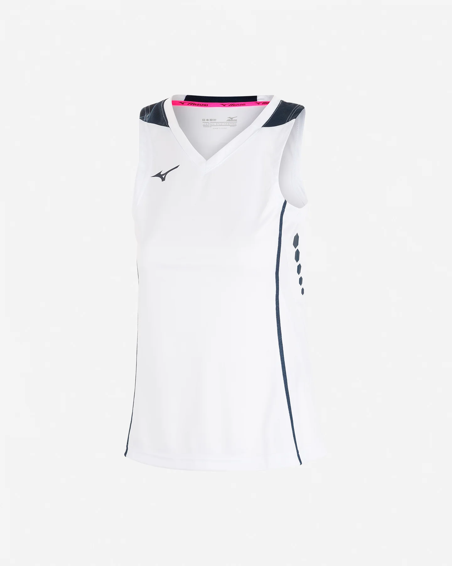 POLO TENNIS MIZUNO TENNIS HEX RECT W DONNA