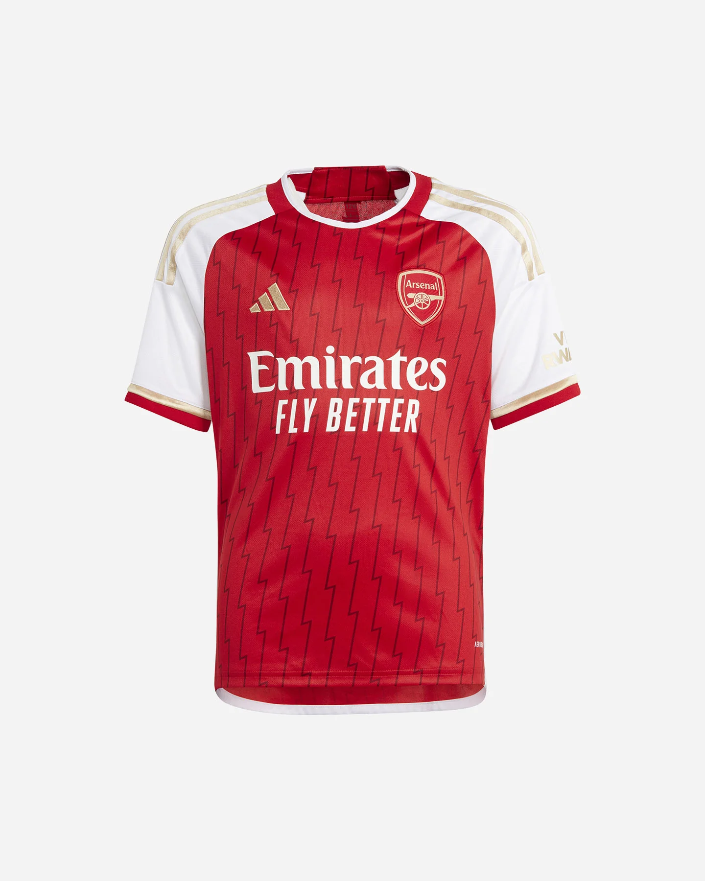 MAGLIA CALCIO UFFICIALE ADIDAS ARSENAL HOME 23-24 JR BAMBINO