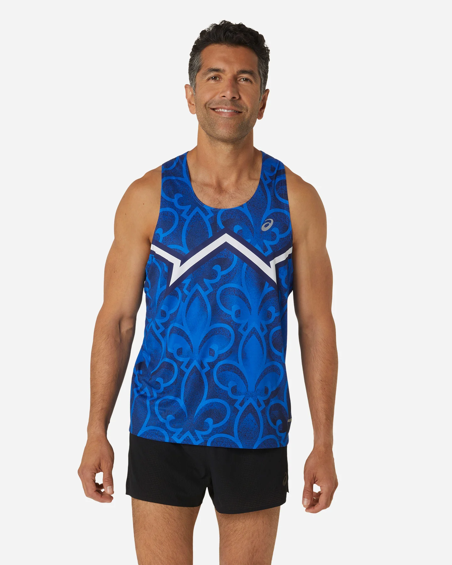 CANOTTA RUNNING ASICS NATIONS RUN M UOMO