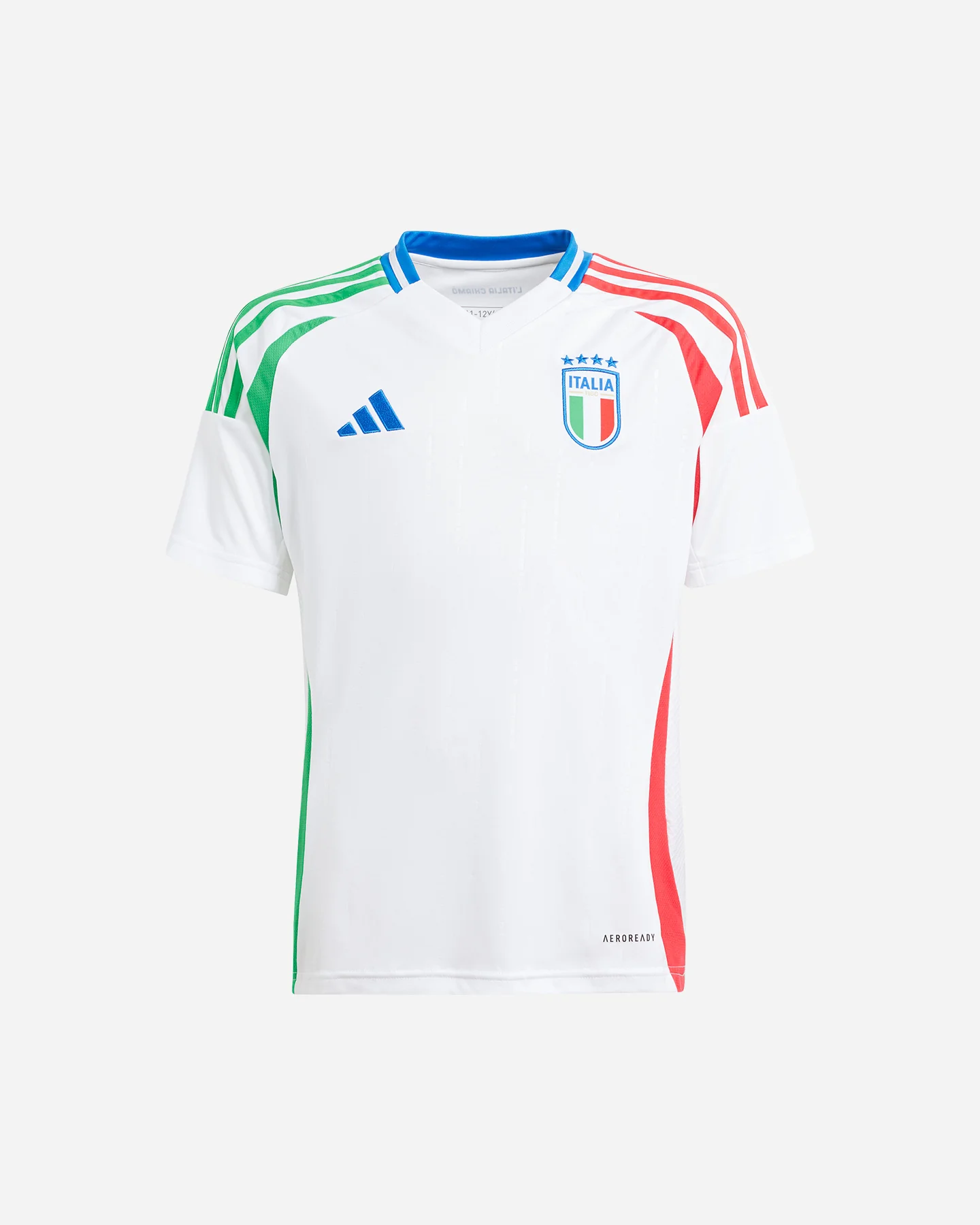 MAGLIA CALCIO UFFICIALE ADIDAS ITALIA FIGC AWAY JR BAMBINO