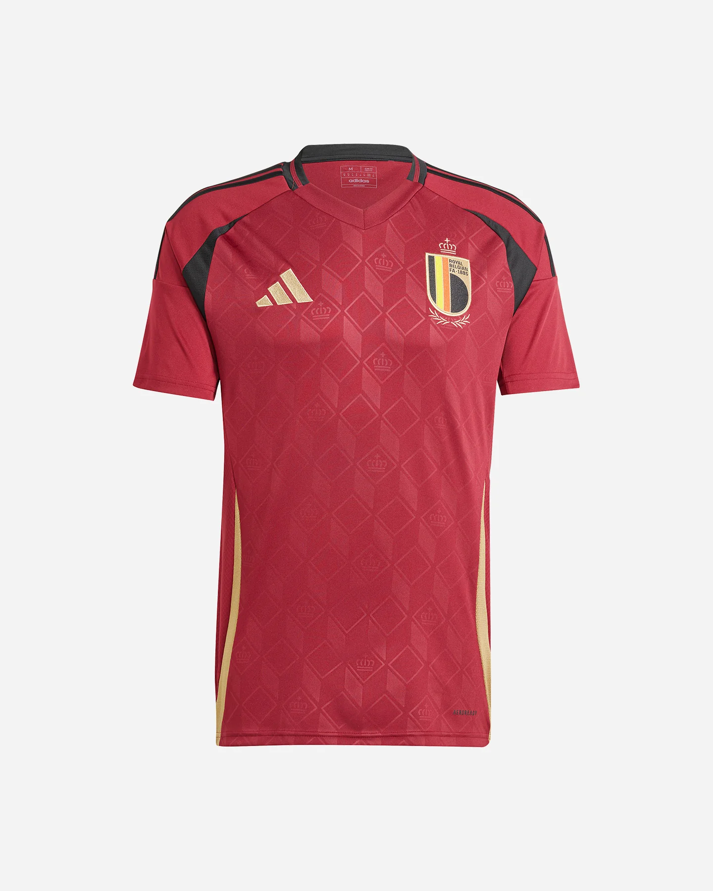 MAGLIA CALCIO UFFICIALE ADIDAS BELGIO HOME M UOMO