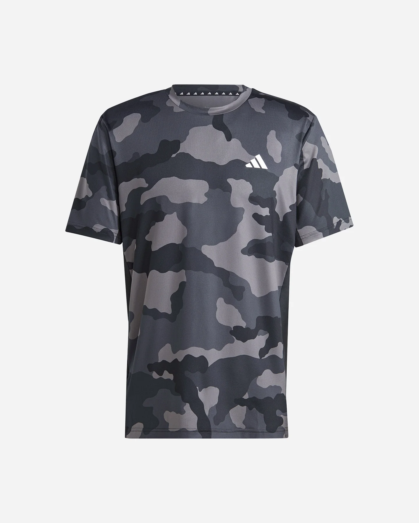 T SHIRT TRAINING ADIDAS CAMO ALL OVER M UOMO
