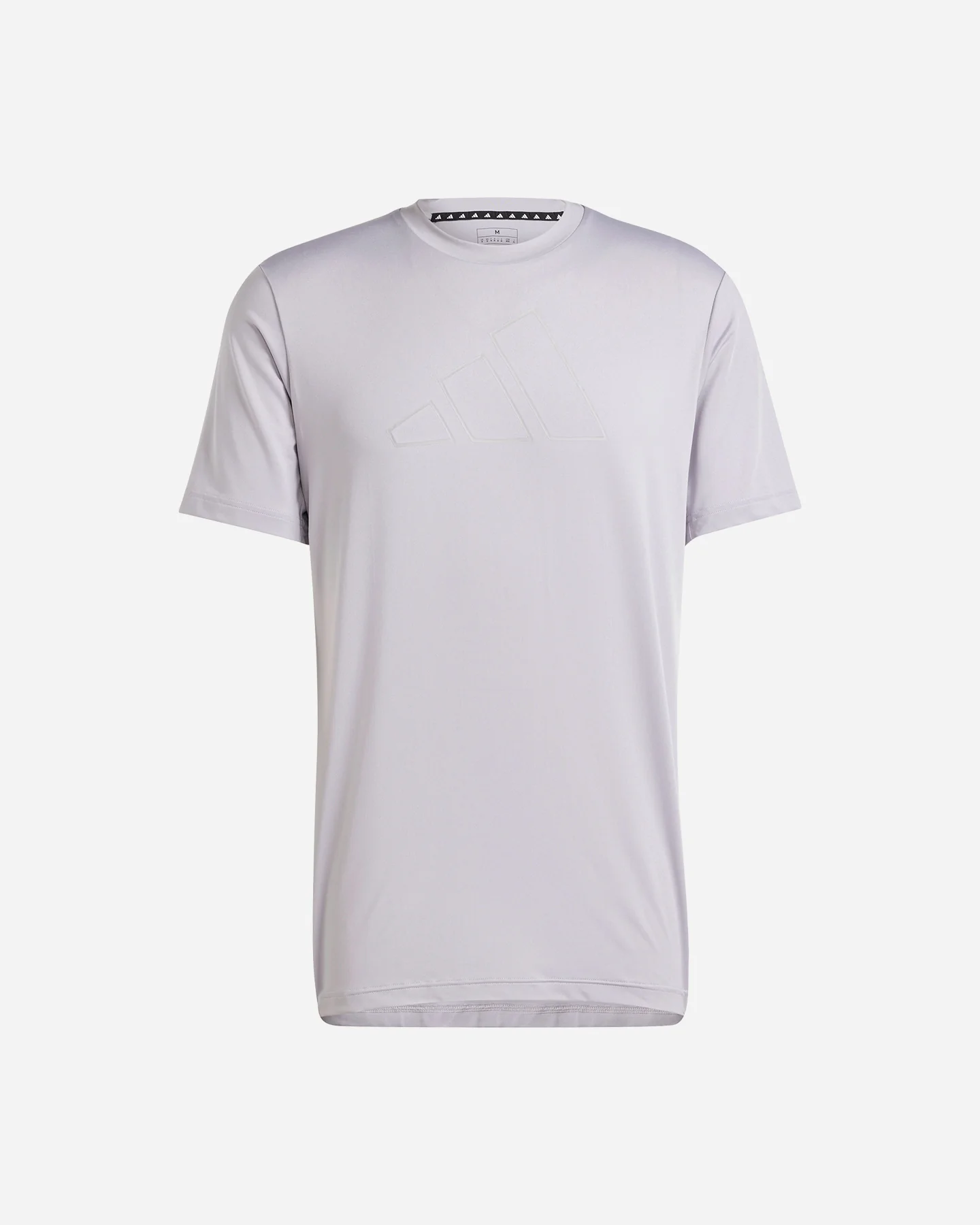 T SHIRT TRAINING ADIDAS BIG LOGO OUTLINE M UOMO