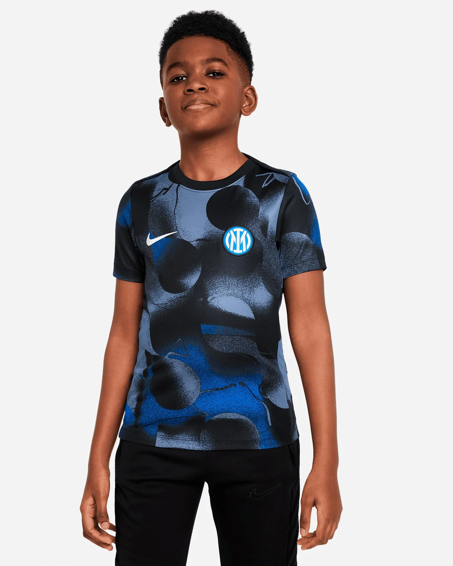 ABBIGLIAMENTO CALCIO UFFICIALE NIKE INTER 24-25 PRE-MATCH JR BAMBINO