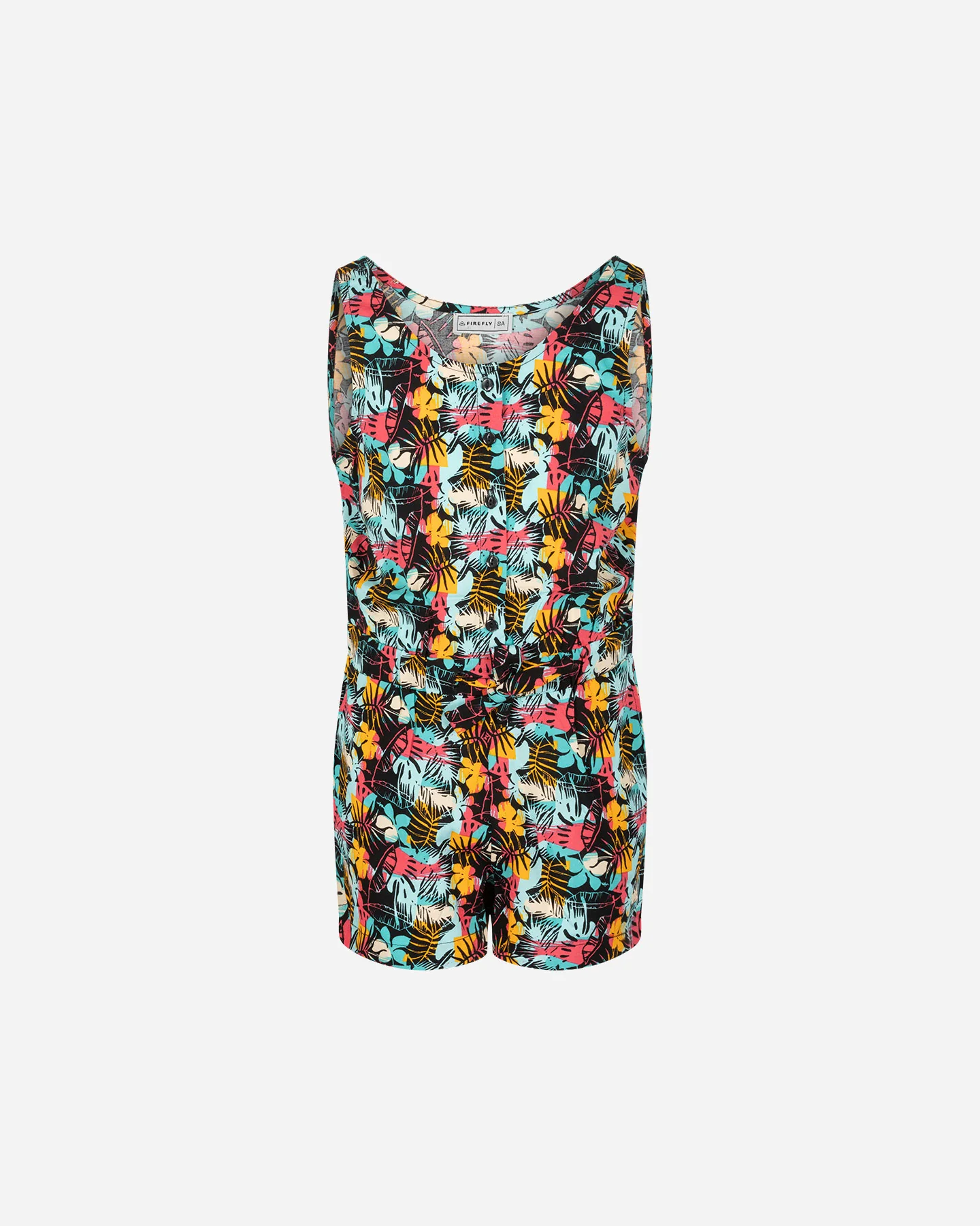 ABITO FIREFLY GIRL VISCOSA AOP TROPICAL BAMBINA