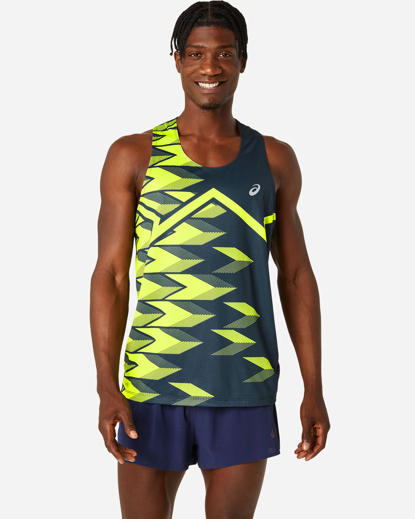 CANOTTA RUNNING ASICS LIGHT GRAPHIC SINGLET M UOMO