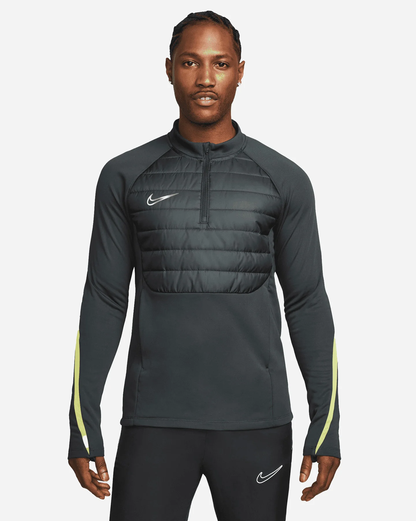 MAGLIA CALCIO NIKE THERMA FIT ACADEMY DRILL TOP M UOMO