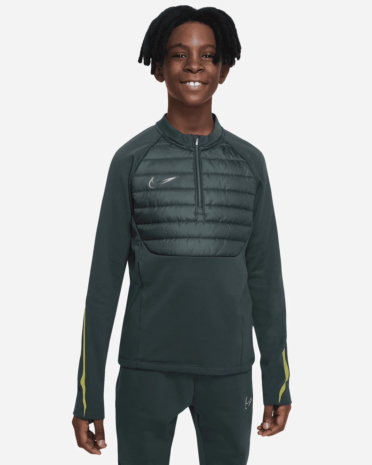 MAGLIA CALCIO NIKE THERMA FIT ACADEMY DRILL TOP JR BAMBINO