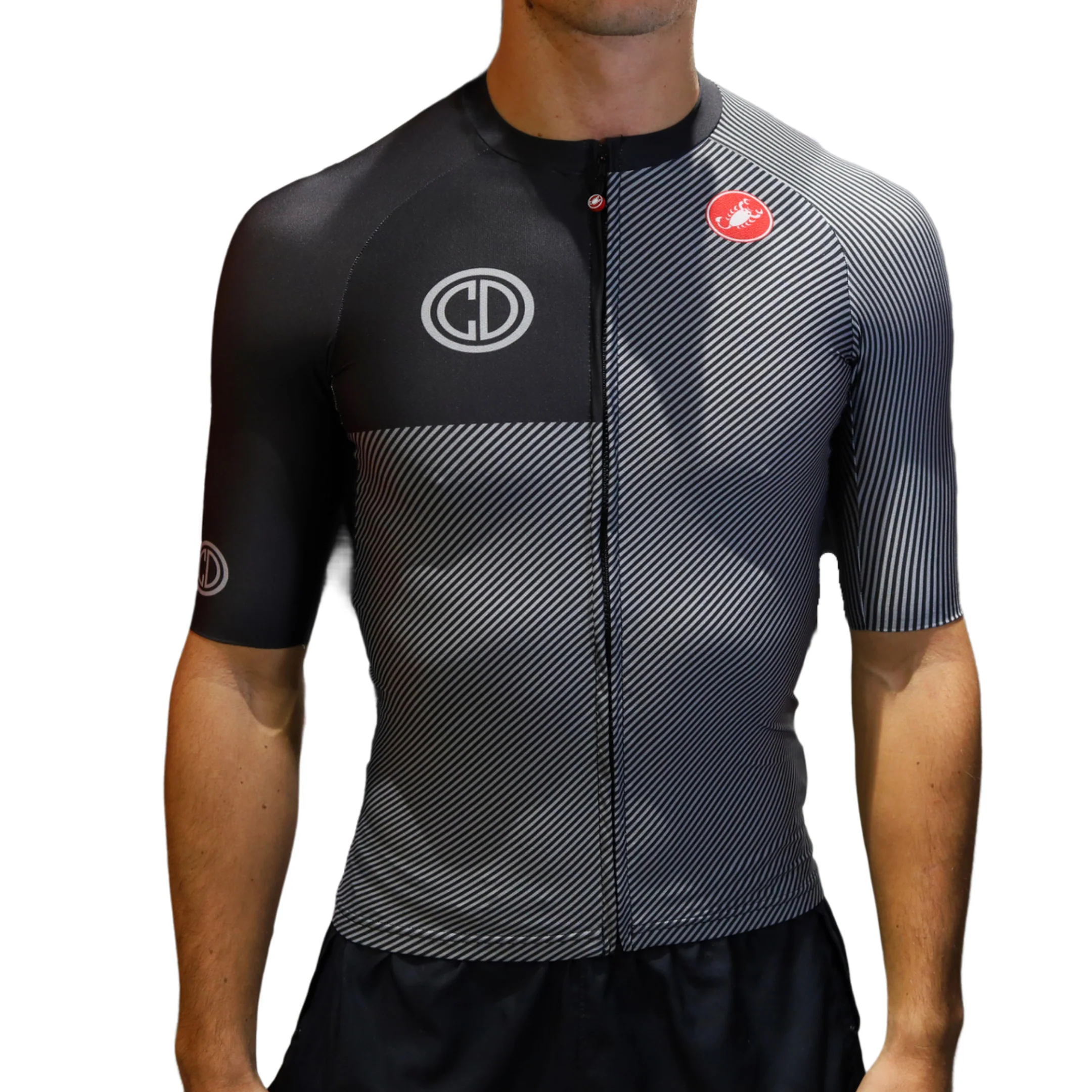 Maglia Castelli Aero Race 6.0 Limited Edition Cicli Drigani "Black Stripes" BLACK NOVEMBER