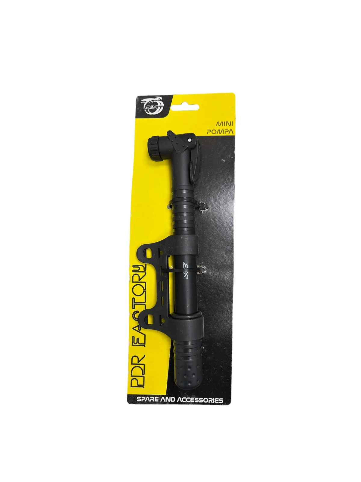 mini pompa PDR per bici in plastica