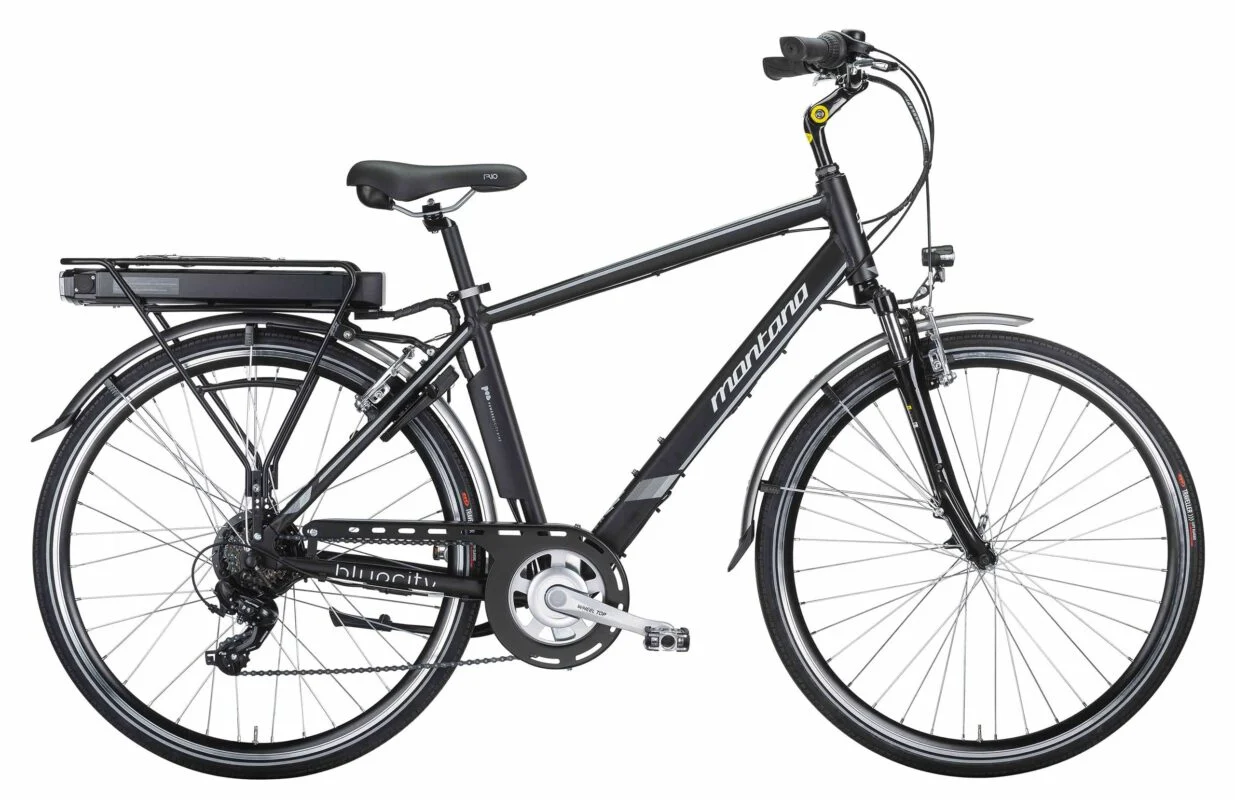 Montana E-Bluecity bici elettrica Uomo 28″